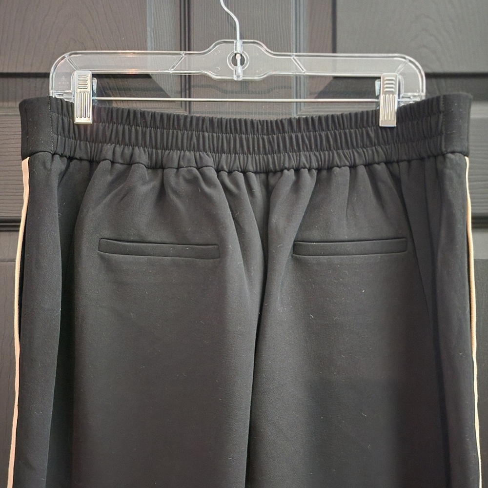 Boden Black Side Stripe Pull-on Trousers - Picture 12 of 16